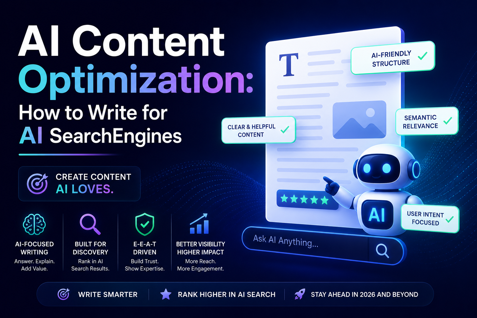 PasteAI Content Optimization: How to Write for AI Search Engines